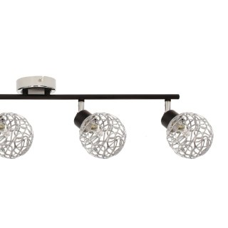 Lampa sufitowa VIRGO 4 CZARNY CHROM