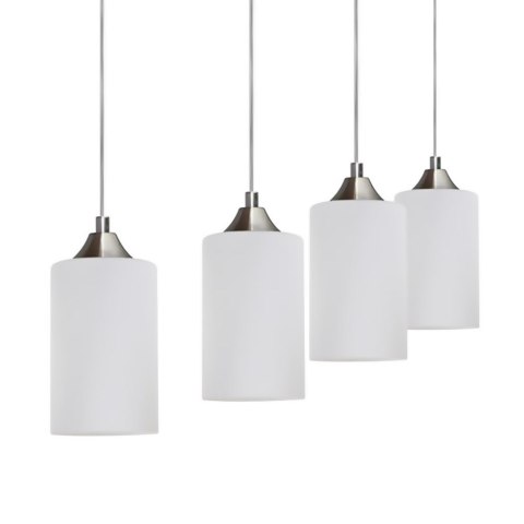 Lampa wisząca BOSCO 1 BIAŁY SATYNA
