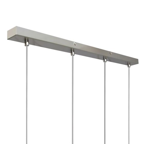 Lampa wisząca BOSCO 1 BIAŁY SATYNA