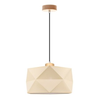 Lampa wisząca FINJA FINJA Brzoza Antracyt Kremowy
