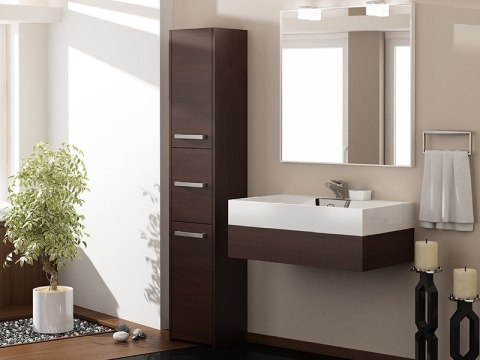 Słupek łazienkowy Sara S43 WENGE Słupek łazienkowy Sara S43 WENGE