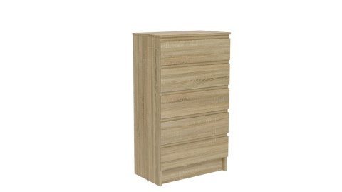 KOMODA MALWA M5 70 - DĄB SONOMA KOMODA MALWA M5 70 - DĄB SONOMA
