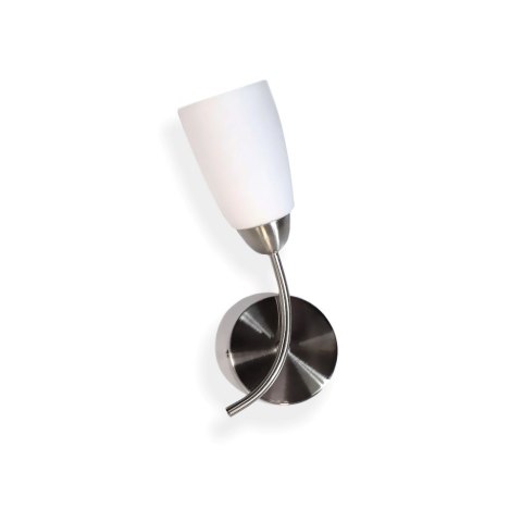 Lampa kinkiet TERNI TERNI BIAŁY SATYNA