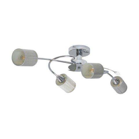 Lampa sufitowa Marbela 1 SREBRNY CHROM