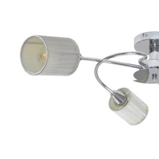 Lampa sufitowa Marbela 1 SREBRNY CHROM
