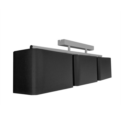 Lampa sufitowa VERTIGO 4 CZARNY SZARY