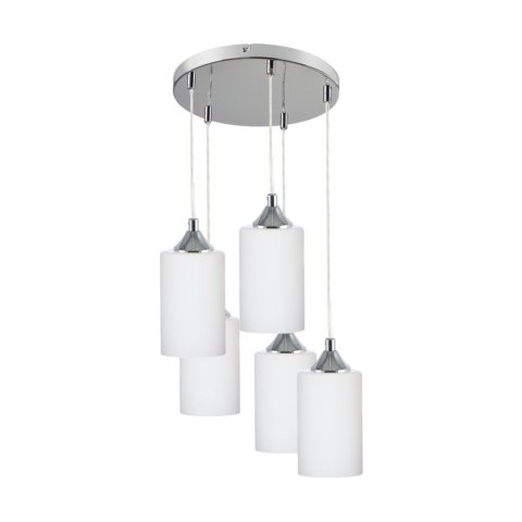 Lampa wisząca BOSCO 4 Biały Chrom