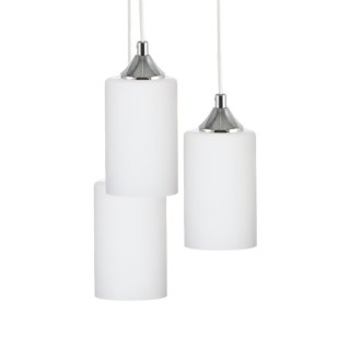 Lampa wisząca BOSCO 6 BIAŁY SATYNA