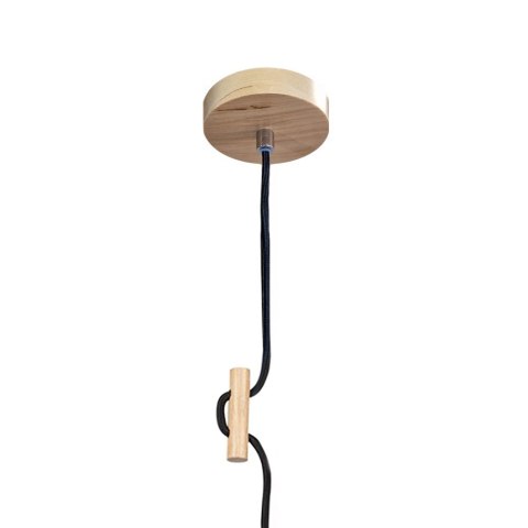 Lampa wisząca JODLA JODLA Brzoza Czarny Biały