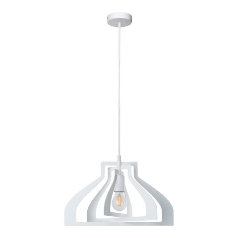 Lampa wisząca JUSTYNA 1 BIAŁY Lampa wisząca JUSTYNA 1 BIAŁY