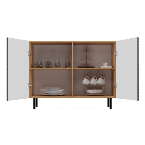 Komoda KAMA 2D SLIM ARTISAN ZIELEŃ Komoda KAMA 2D SLIM ARTISAN ZIELEŃ