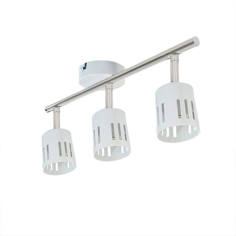 Lampa sufitowa ULRIKA 3 Biały Chrom Lampa sufitowa ULRIKA 3 Biały Chrom