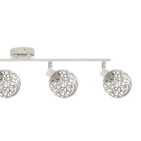 Lampa sufitowa VIRGO 4 Biały Chrom Lampa sufitowa VIRGO 4 Biały Chrom