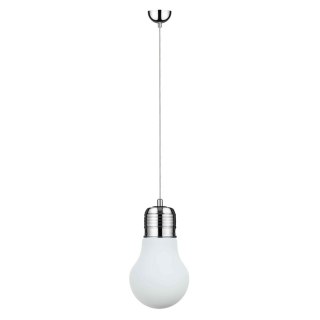 Lampa wisząca BULB 1 Biały Chrom