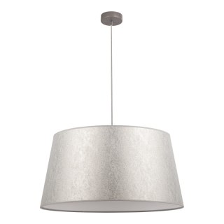 Lampa wisząca PRATA 3 SREBRNY SZARNY
