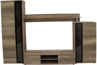 MEBLOŚCIANKA BEMI - COUNTRY OAK GREY