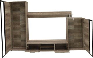 MEBLOŚCIANKA BEMI - COUNTRY OAK GREY