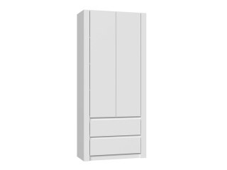 SZAFA GARDEROBA 2 SZUFLADY 90 CM DEKO 2D2S BIEL