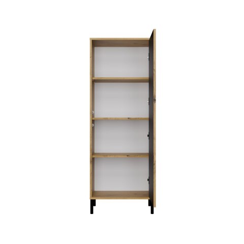 Witryna KAMARO 1DD SLIM DĄB ARTISAN Lamele Front Ryflowany Witryna KAMARO 1DD SLIM DĄB ARTISAN Lamele Front Ryflowany