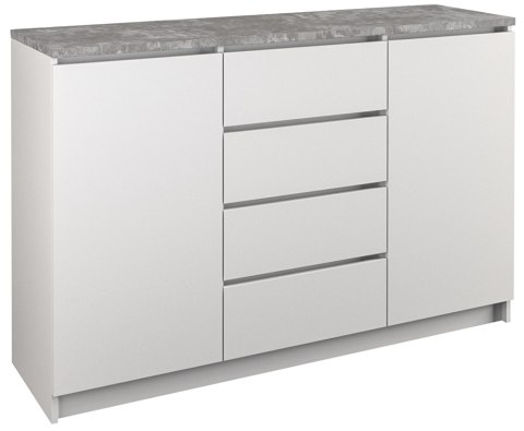 KOMODA 2D4S B22 - BIEL BETON KOMODA 2D4S B22 - BIEL BETON
