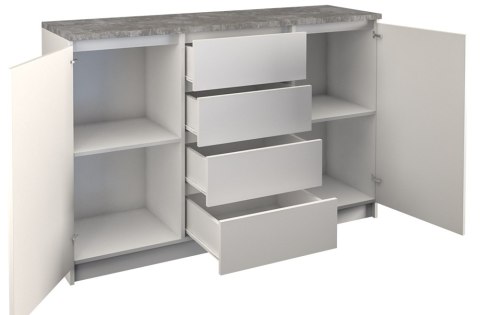 KOMODA 2D4S B22 - BIEL BETON KOMODA 2D4S B22 - BIEL BETON