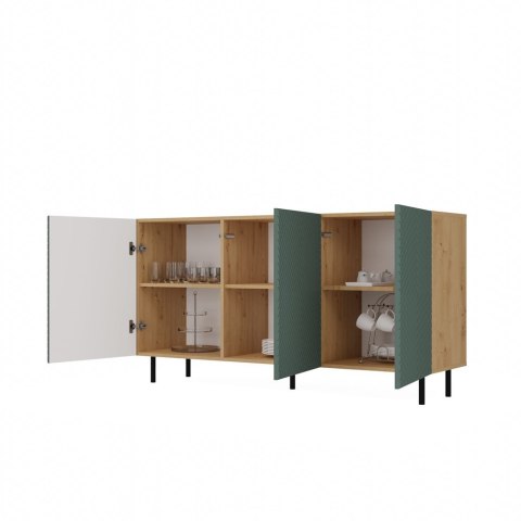 Komoda KAMA 3D/K ARTISAN ZIELEŃ Komoda KAMA 3D/K ARTISAN ZIELEŃ