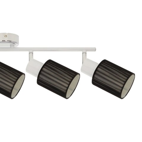 Lampa sufitowa CARLA 4 BIAŁY CZERŃ Lampa sufitowa CARLA 4 BIAŁY CZERŃ