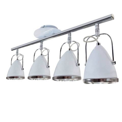 Lampa sufitowa OLIVER 4B Biały Chrom Lampa sufitowa OLIVER 4B Biały Chrom