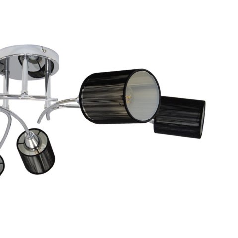 Lampa sufitowa RIPOLI 2 CZARNY CHROM Lampa sufitowa RIPOLI 2 CZARNY CHROM