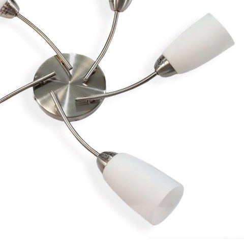 Lampa sufitowa TERNI 5 BIAŁY SATYNA Lampa sufitowa TERNI 5 BIAŁY SATYNA