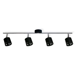 Lampa sufitowa ULRIKA 4C CZARNY CHROM