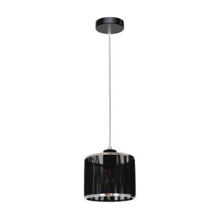 Lampa wisząca ANINA 1 CZARNY CHROM