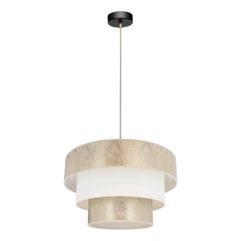 Lampa wisząca ORA 1 CZARNY ZŁOTY