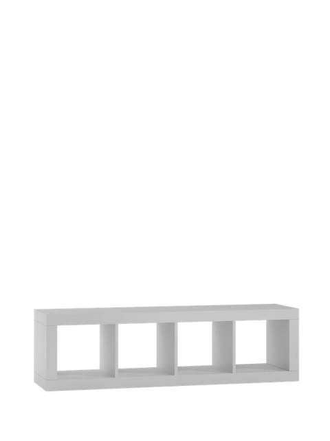 REGAŁ KALAX 1x4 - BIEL REGAŁ KALAX 1x4 - BIEL