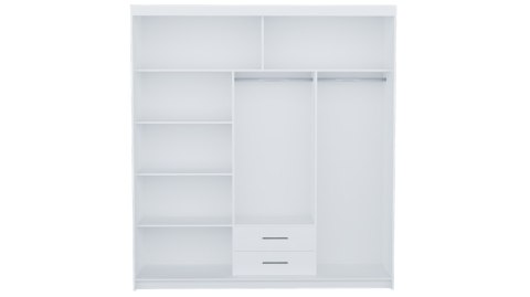 SZAFA FARO 235CM - BIEL MAT SZAFA FARO 235CM - BIEL MAT