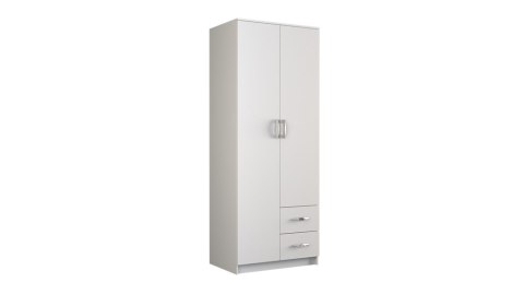 SZAFA ROMANA 80 DRZWI 2 SZUFLADY 80CM BIAŁA SZAFA ROMANA 80 DRZWI 2 SZUFLADY 80CM BIAŁA