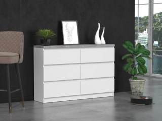 KOMODA MALWA M6 120 - BIEL BETON