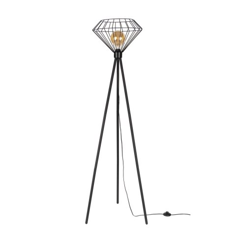 Lampa podłogowa RAQUELLE RAQUELLE CZARNY Lampa podłogowa RAQUELLE RAQUELLE CZARNY