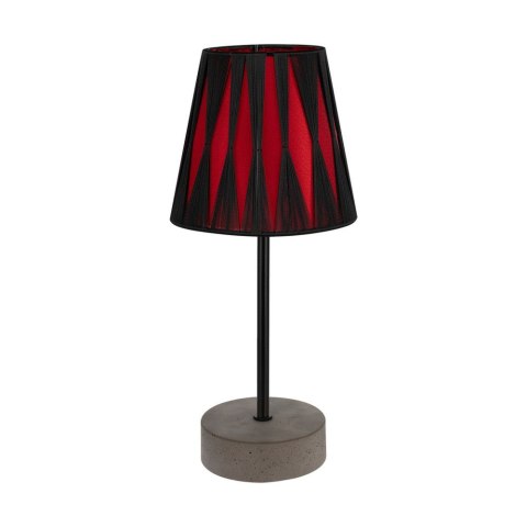 Lampa stołowa MILA 1 CZARNY SZARY CZERWONY Lampa stołowa MILA 1 CZARNY SZARY CZERWONY