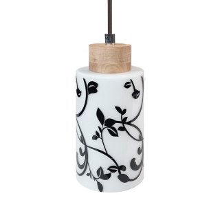 Lampa sufitowa BOSCO 1 ANTRACYT DĄB OLEJOWANY