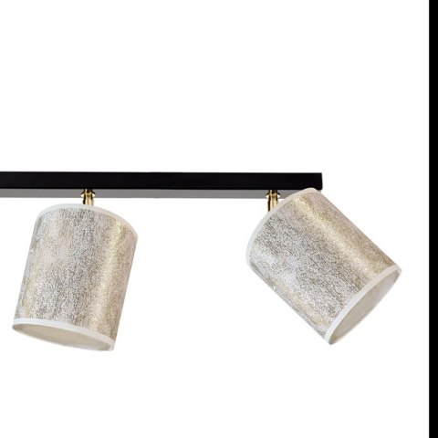 Lampa sufitowa ORA 3 CZARNY ZŁOTY Lampa sufitowa ORA 3 CZARNY ZŁOTY
