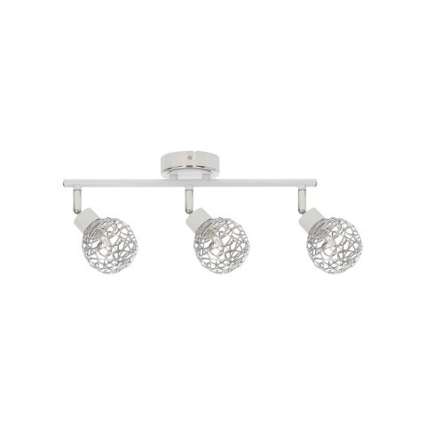 Lampa sufitowa VIRGO 3 Biały Chrom Lampa sufitowa VIRGO 3 Biały Chrom