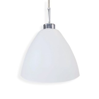 Lampa wisząca GLOBE GLOBE CHROM MLECZNY