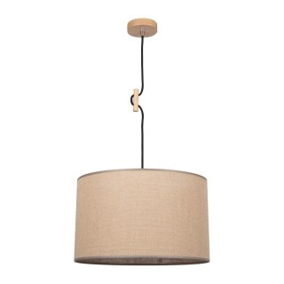 Lampa wisząca IVANA IVANA Brzoza Czarny Beżowy