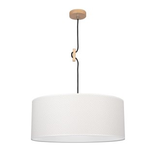 Lampa wisząca JODLA JODLA Brzoza Czarny Biały