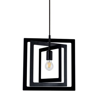 Lampa wisząca JUSTYNA 8 CZARNY