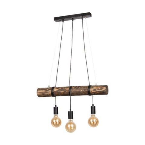 Lampa wisząca TONGO 3 CZARNY ORZECH Lampa wisząca TONGO 3 CZARNY ORZECH