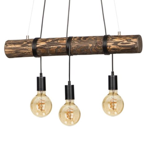 Lampa wisząca TONGO 3 CZARNY ORZECH Lampa wisząca TONGO 3 CZARNY ORZECH