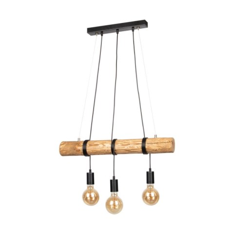 Lampa wisząca TONGO 3 CZARNY SOSNA Lampa wisząca TONGO 3 CZARNY SOSNA