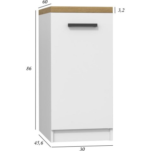 Meble kuchenne Katia D30/82 ARTISAN BIEL Meble kuchenne Katia D30/82 ARTISAN BIEL
